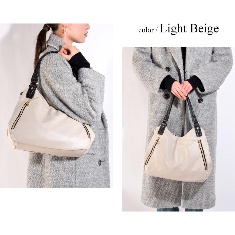 Rename ゴールドファスナー ミニ トートバッグ