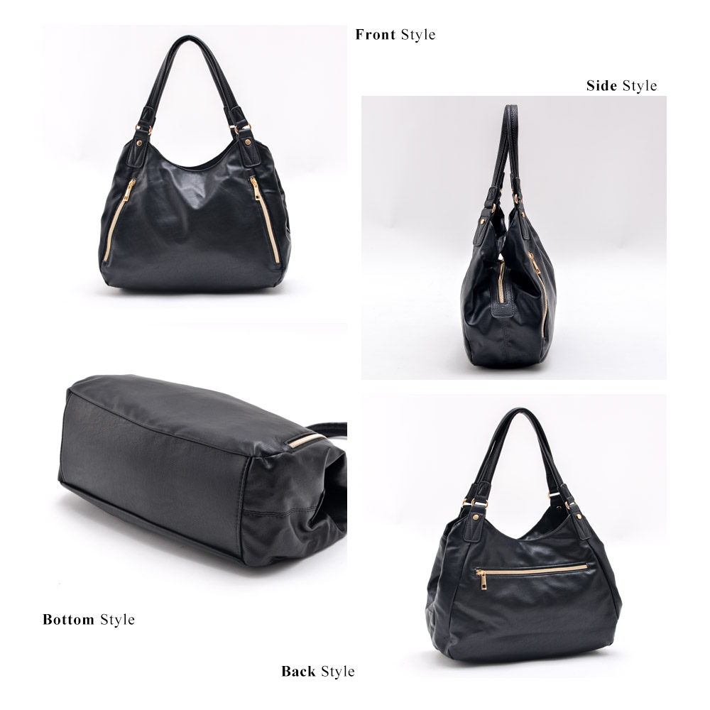 Rename ゴールドファスナー ミニ トートバッグ