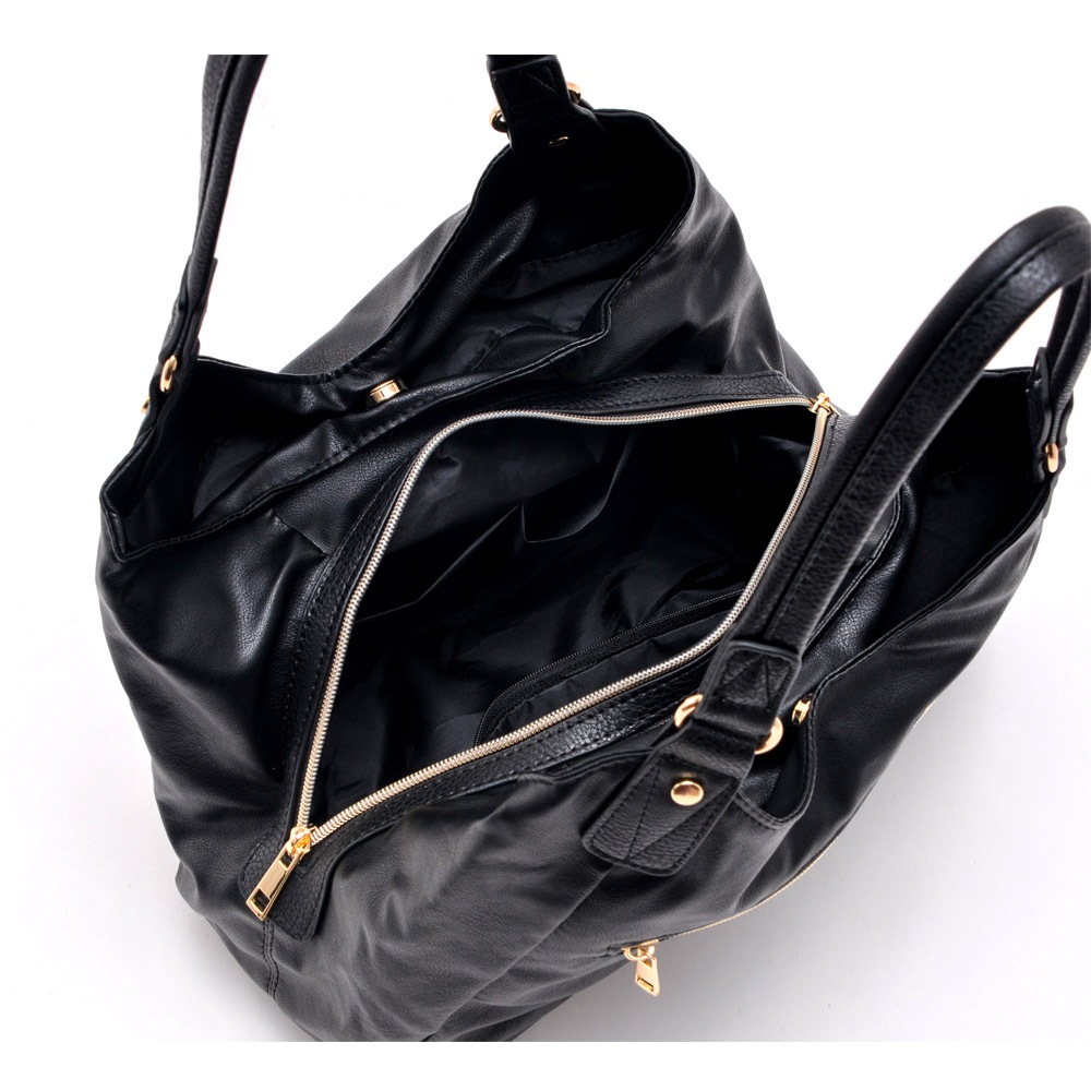 Rename ゴールドファスナー ミニ トートバッグ