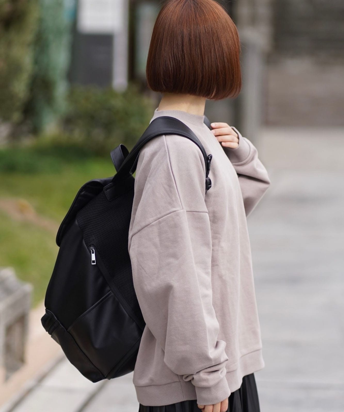 Reword design オールレザー 黒 リュック・バックパック Reword design オールレザー 黒 リュック・バックパック