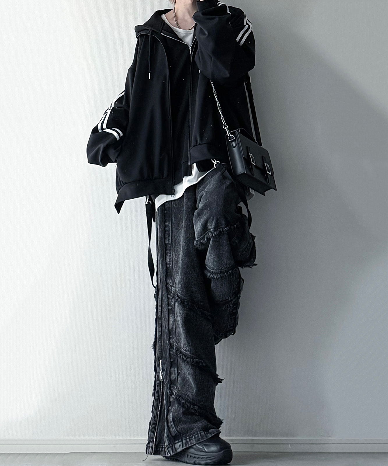 【 DEVICE × ユウコラボ 】 Rename メタル スクエア 2wayトート ショルダーバッグ ノームコア メンズ レディース