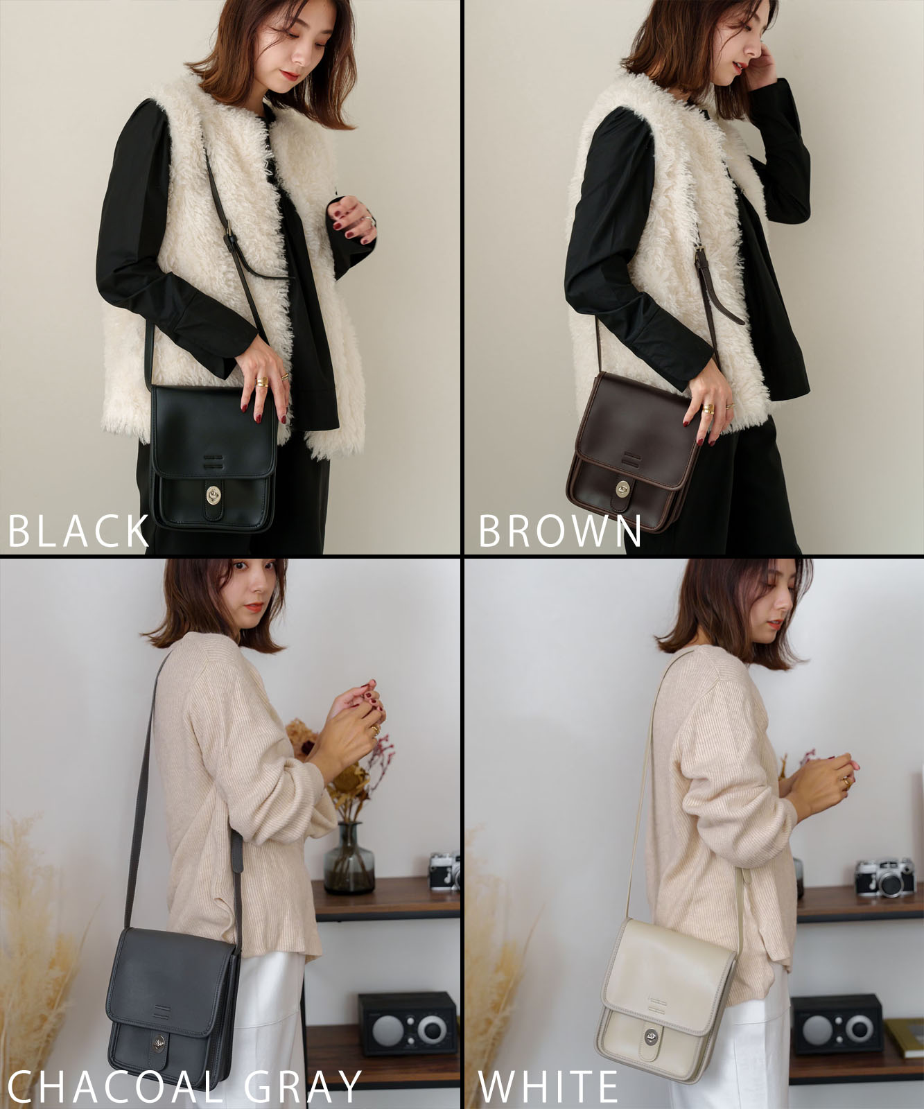 【 DEVICE × こーせコラボ 】 Rename フロントバックル ショルダーバッグ