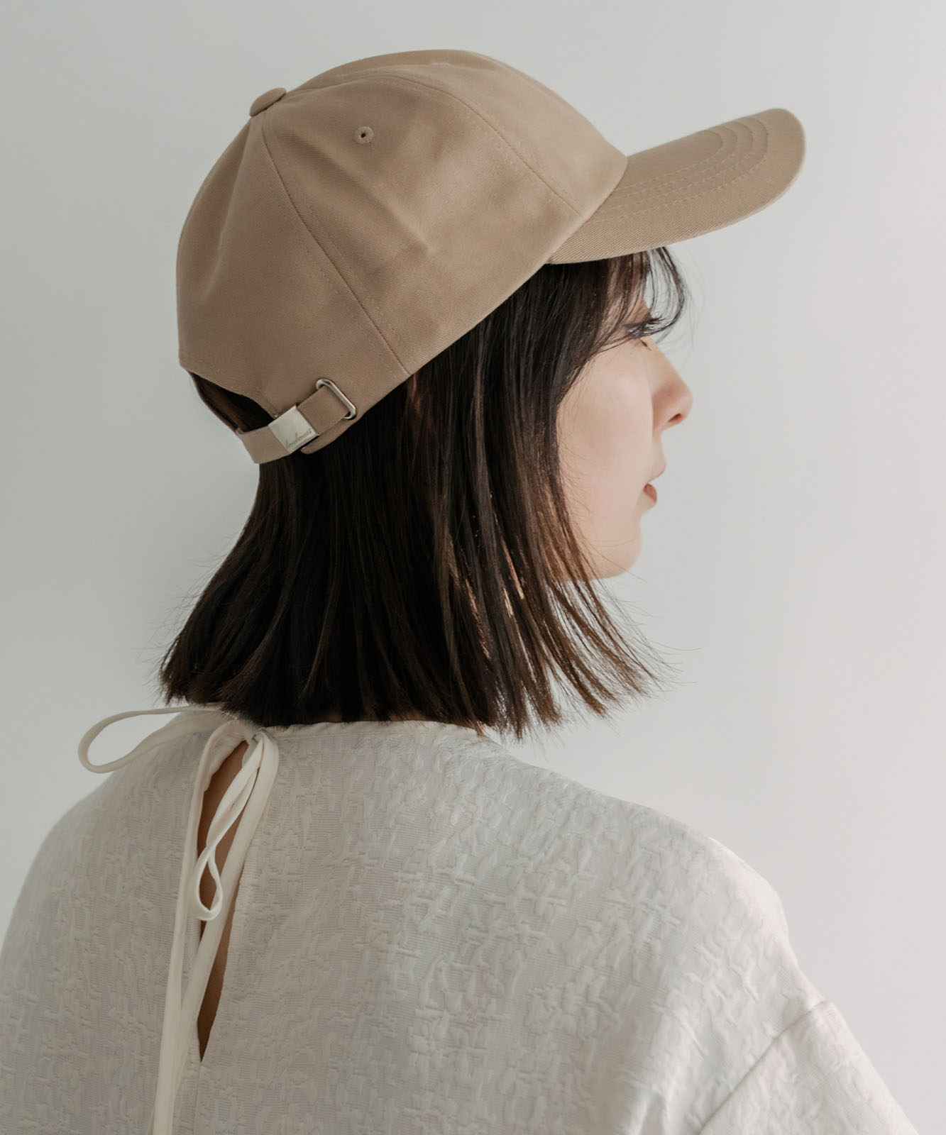 DEVICE+ シンプル オーバーフィット ベースボール キャップ