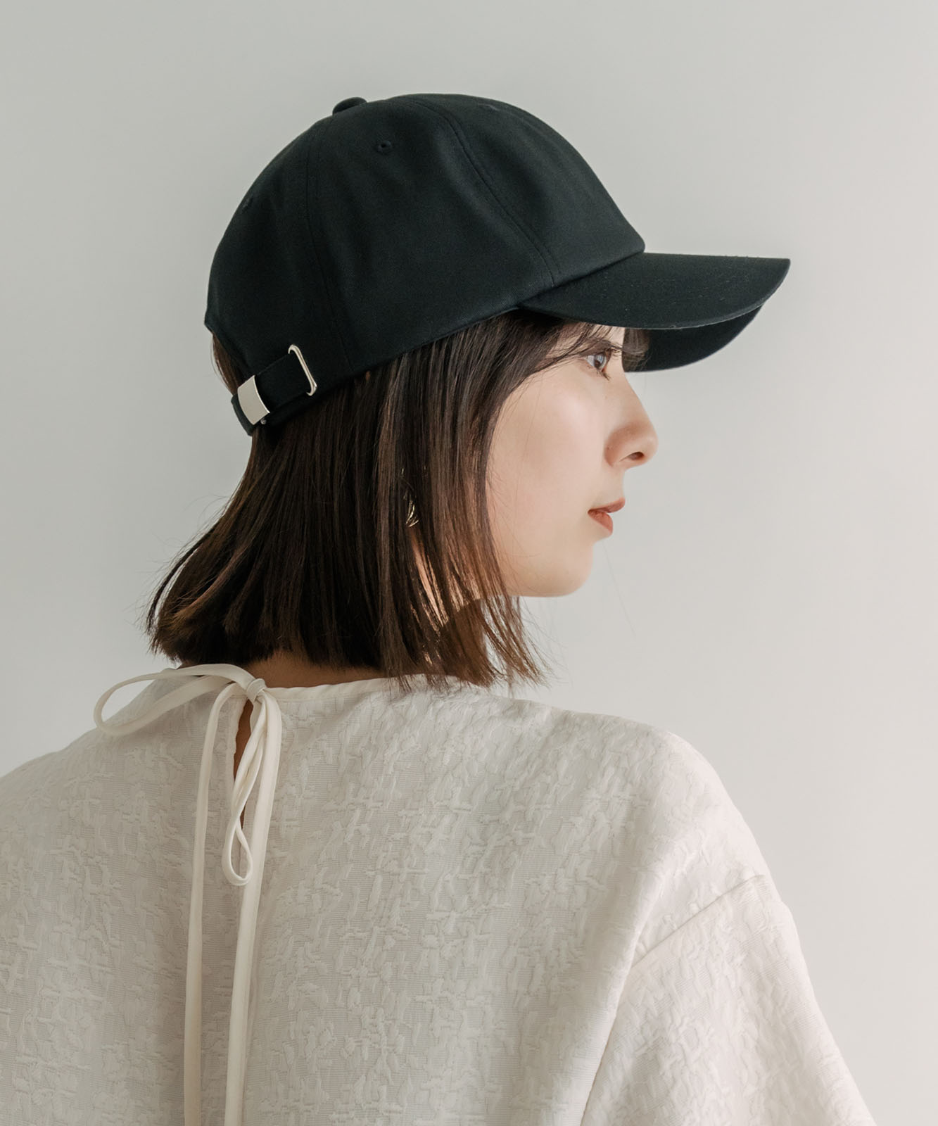 DEVICE+ シンプル オーバーフィット ベースボール キャップ