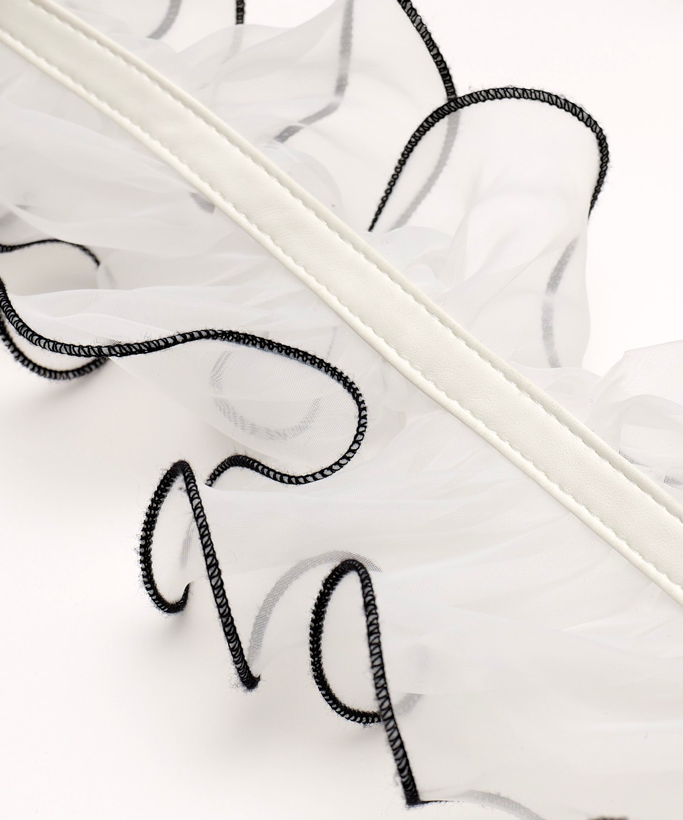 【 Rename 】 チュールフリル シアー スマホショルダー クロスボディストラップ マルチストラップ レディース ユニセックス 学生 旅行 ママ おしゃれ カジュアル RSN24023