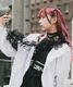 【 Rename 】 チュールフリル シアー スマホショルダー クロスボディストラップ マルチストラップ レディース ユニセックス 学生 旅行 ママ おしゃれ カジュアル RSN24023