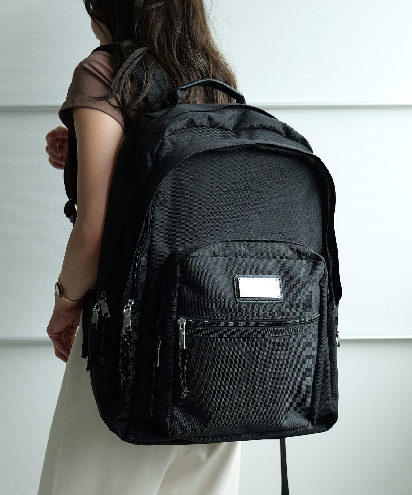 DEVICE メタルプレート バックパック リュック 大容量 ノームコア メンズ レディース