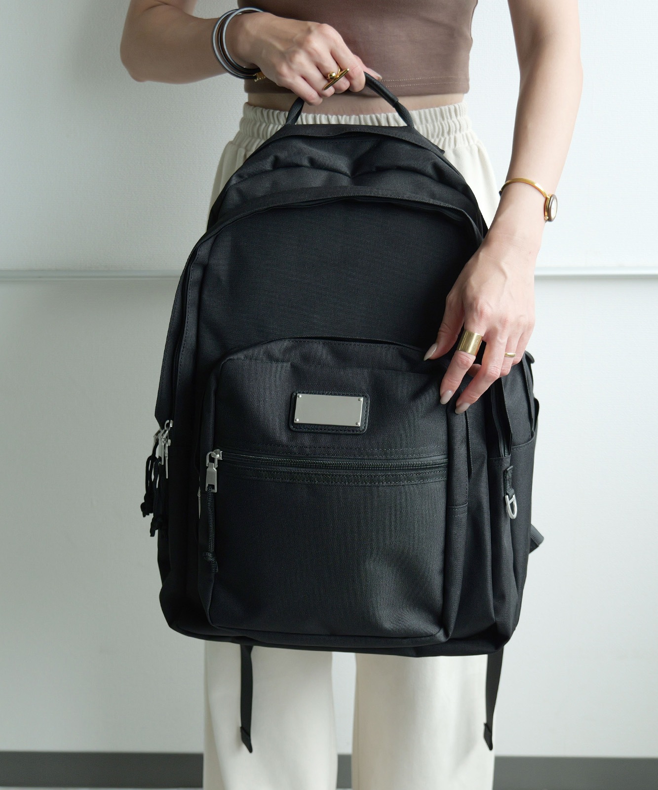 DEVICE メタルプレート バックパック リュック 大容量 ノームコア メンズ レディース