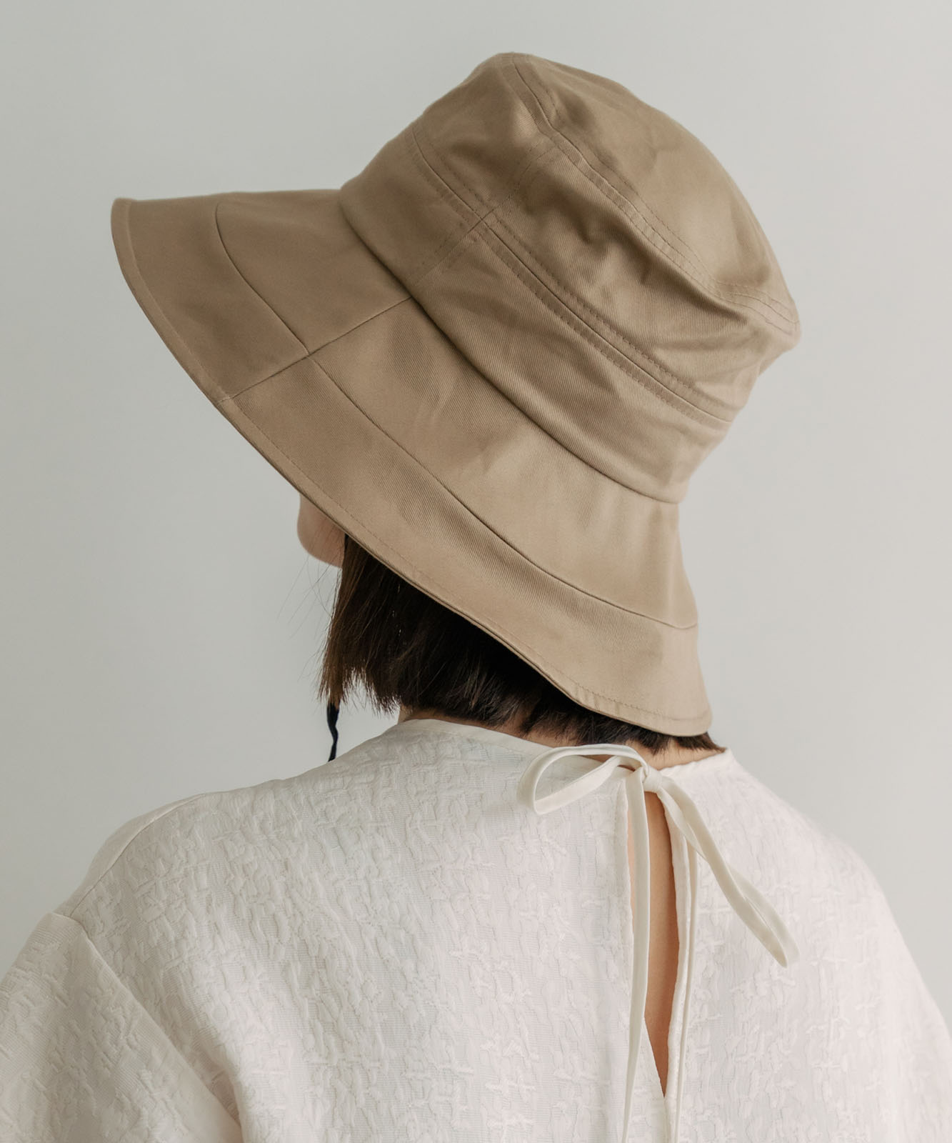 DEVICE＋ シンプル オーバーフィット サファリハット
