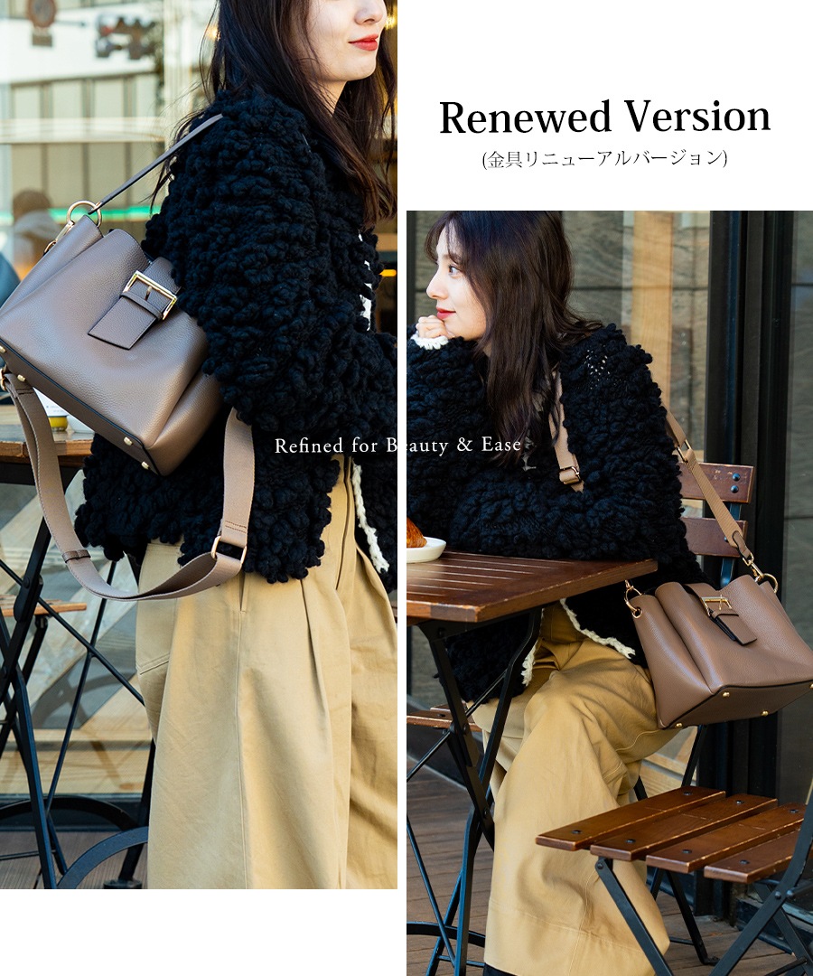 REAIMER 本革 フラップベルト ハンドバッグ レディース 通勤 大人