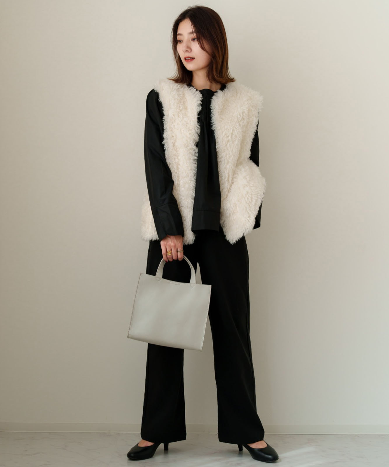 【 Rename 】 スクエア ミニトートバッグ フェイクレザー レディース メンズ ユニセックス おしゃれ 通勤 通学 ママ 学生 RTG22233