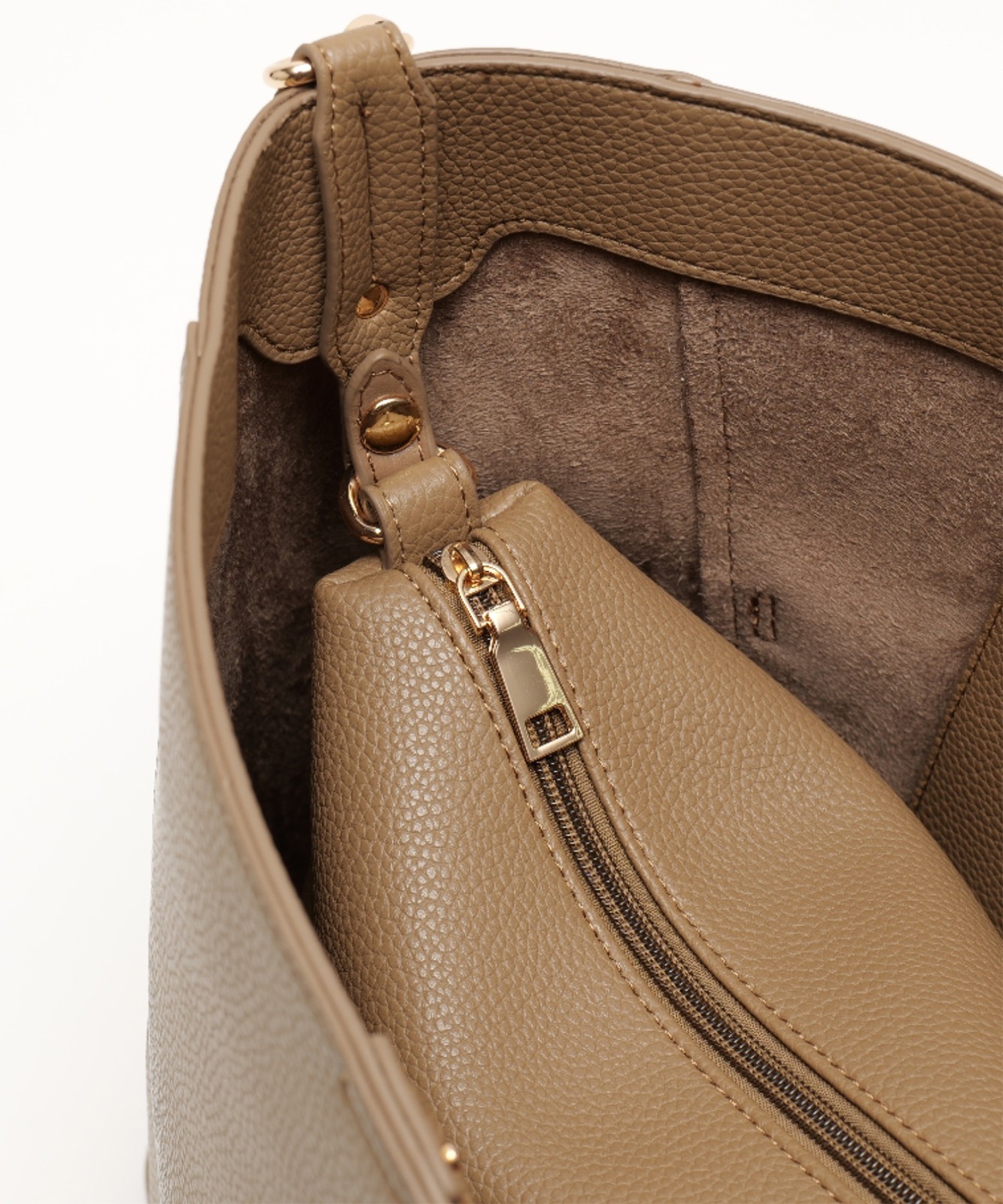 Rename ワンハンドル ショルダーバッグ インナーバッグ付き レディース