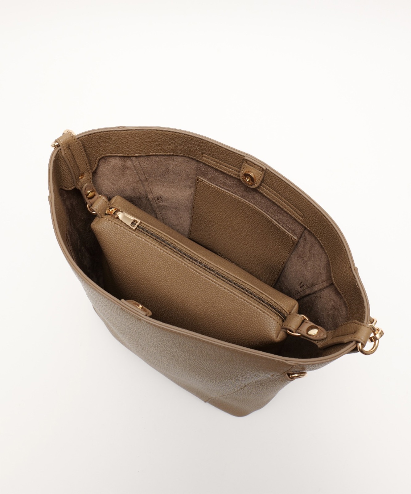 Rename ワンハンドル ショルダーバッグ インナーバッグ付き レディース