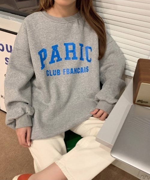 DEVICE select シンプルデザイン プリント スウェット フ―ディー メンズ レディース ユニセックス