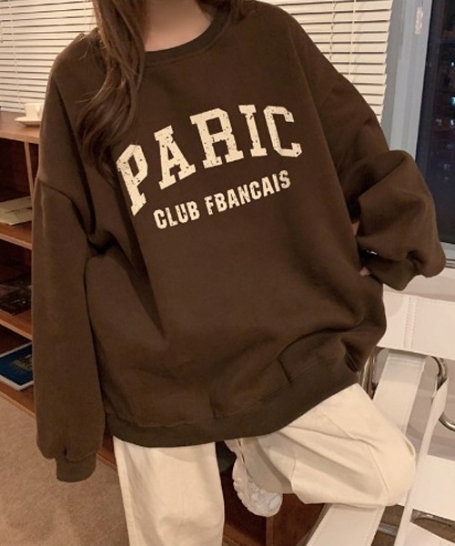 DEVICE select シンプルデザイン プリント スウェット フ―ディー メンズ レディース ユニセックス