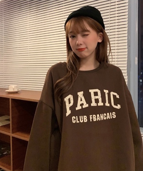 DEVICE select シンプルデザイン プリント スウェット フ―ディー メンズ レディース ユニセックス