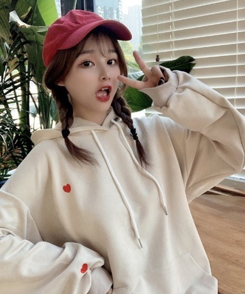 DEVICE select オーバーサイズ ルーズフーディ パーカー