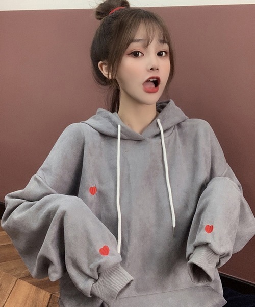 DEVICE select オーバーサイズ ルーズフーディ パーカー