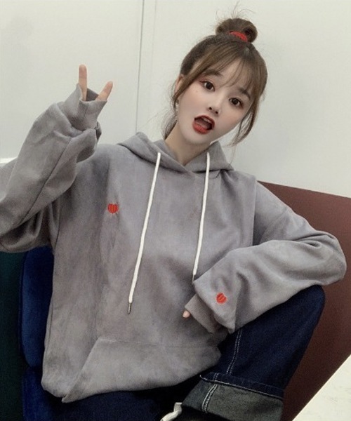 DEVICE select オーバーサイズ ルーズフーディ パーカー