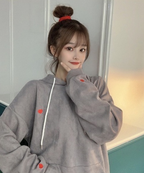 DEVICE select オーバーサイズ ルーズフーディ パーカー