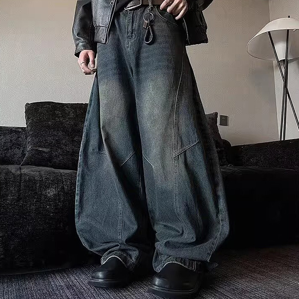 ヴィンテージ ウォッシュ デニム パンツ 