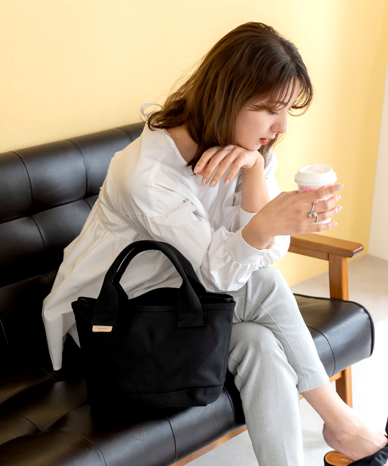 Rename キャンバス ミニトートバッグ