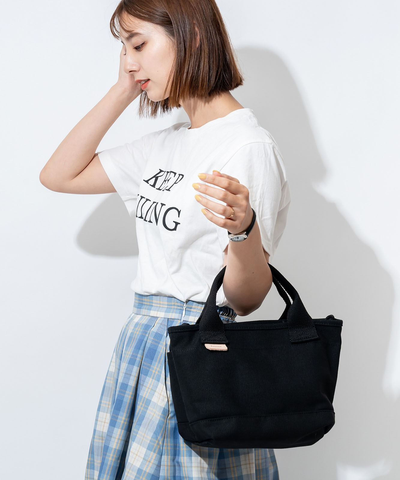 Rename キャンバス ミニトートバッグ