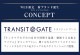 Transit Gate G1 折りクラッチバッグ