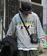 ルーズグラフィックプリント スウェット トレーナー メンズ レディース 秋服 冬服