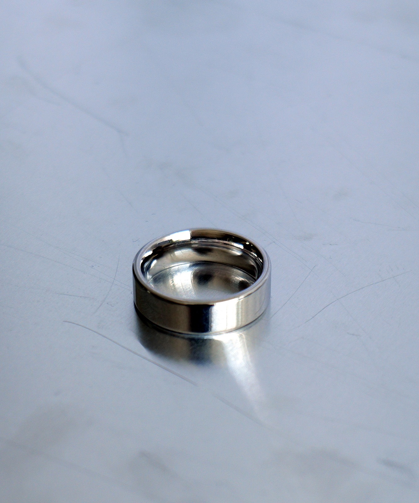 【DEVICE】 サージカルステンレス 6mm 幅広 プレーン リング 指輪 太め メンズ レディース ユニセックス 金属アレルギー対応 シルバー ARS26020 メンズ レディース ユニセックス おしゃれ 大容量 軽量 通学 通勤 韓国ストリート ARS26020