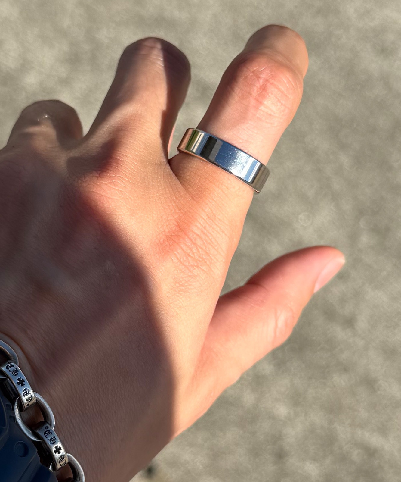 【DEVICE】 サージカルステンレス 6mm 幅広 プレーン リング 指輪 太め メンズ レディース ユニセックス 金属アレルギー対応 シルバー ARS26020 メンズ レディース ユニセックス おしゃれ 大容量 軽量 通学 通勤 韓国ストリート ARS26020