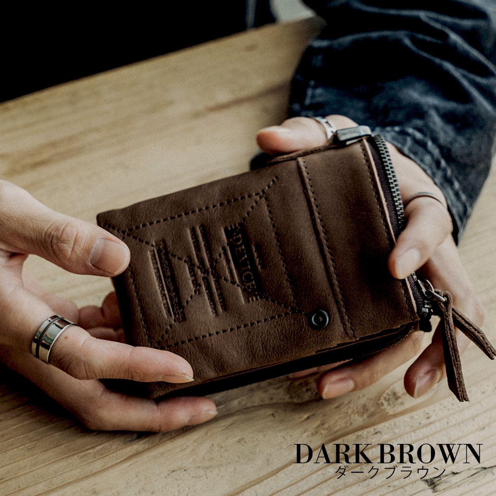 DEVICE Work 二つ折り財布 DPL60058