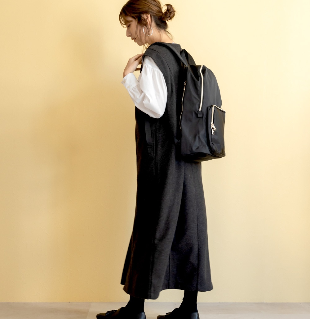 Rename ゴールドファスナーデイバッグ