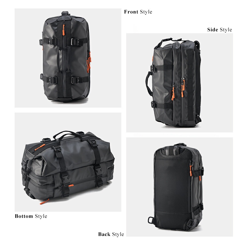 DEVICE 多機能フロントファスナーメガボディバッグ