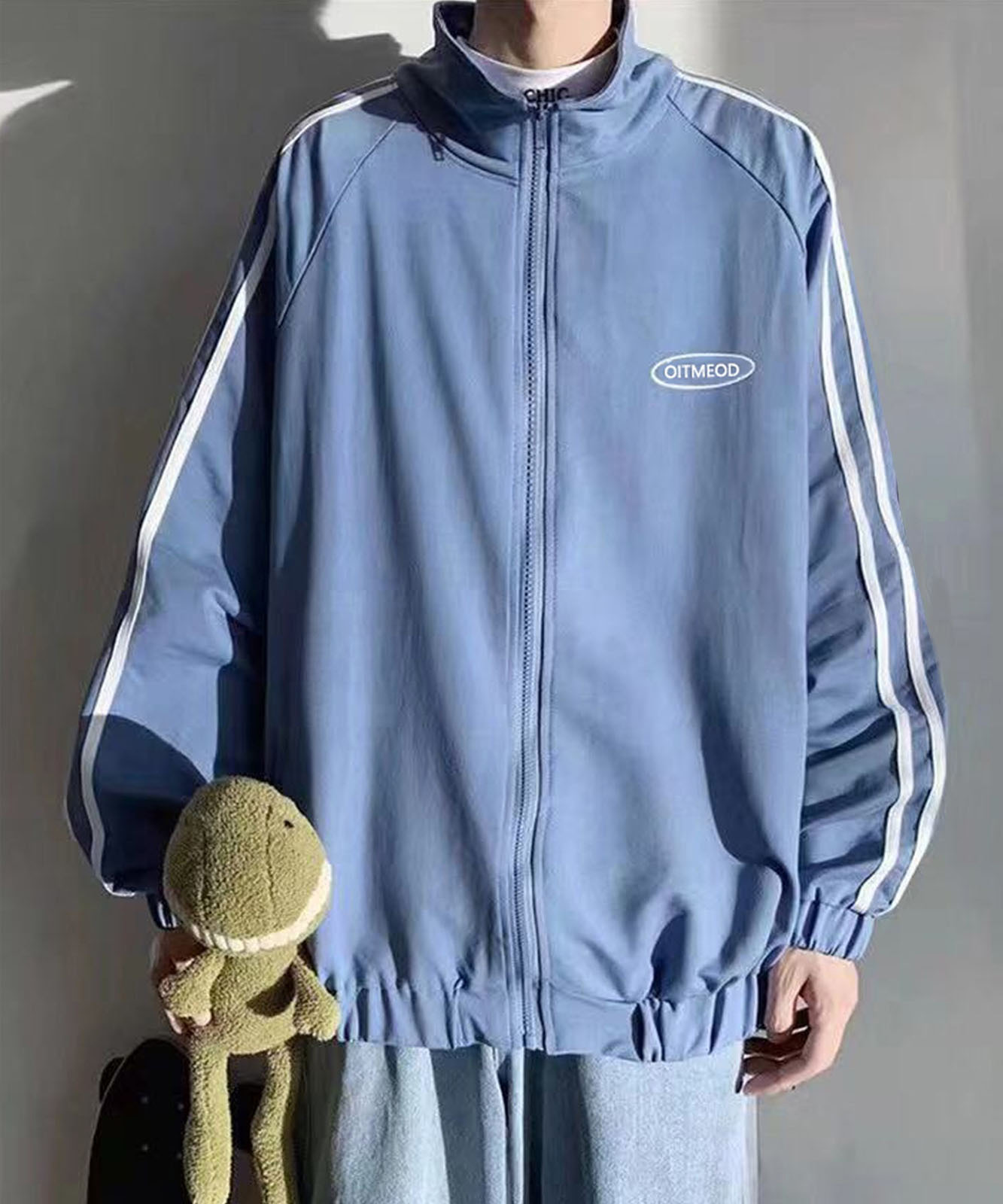 DEVICE select サイドライン トラックトップ ジャージ メンズ レディース