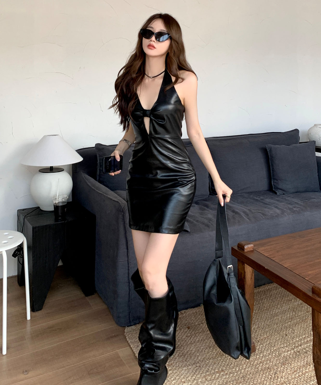 DEVICE select オーバル キャットアイ カラーレンズ サングラス Y2K