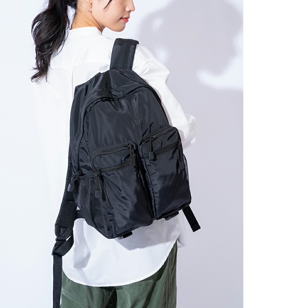 Rename バイカラーカラーテープ バックパック