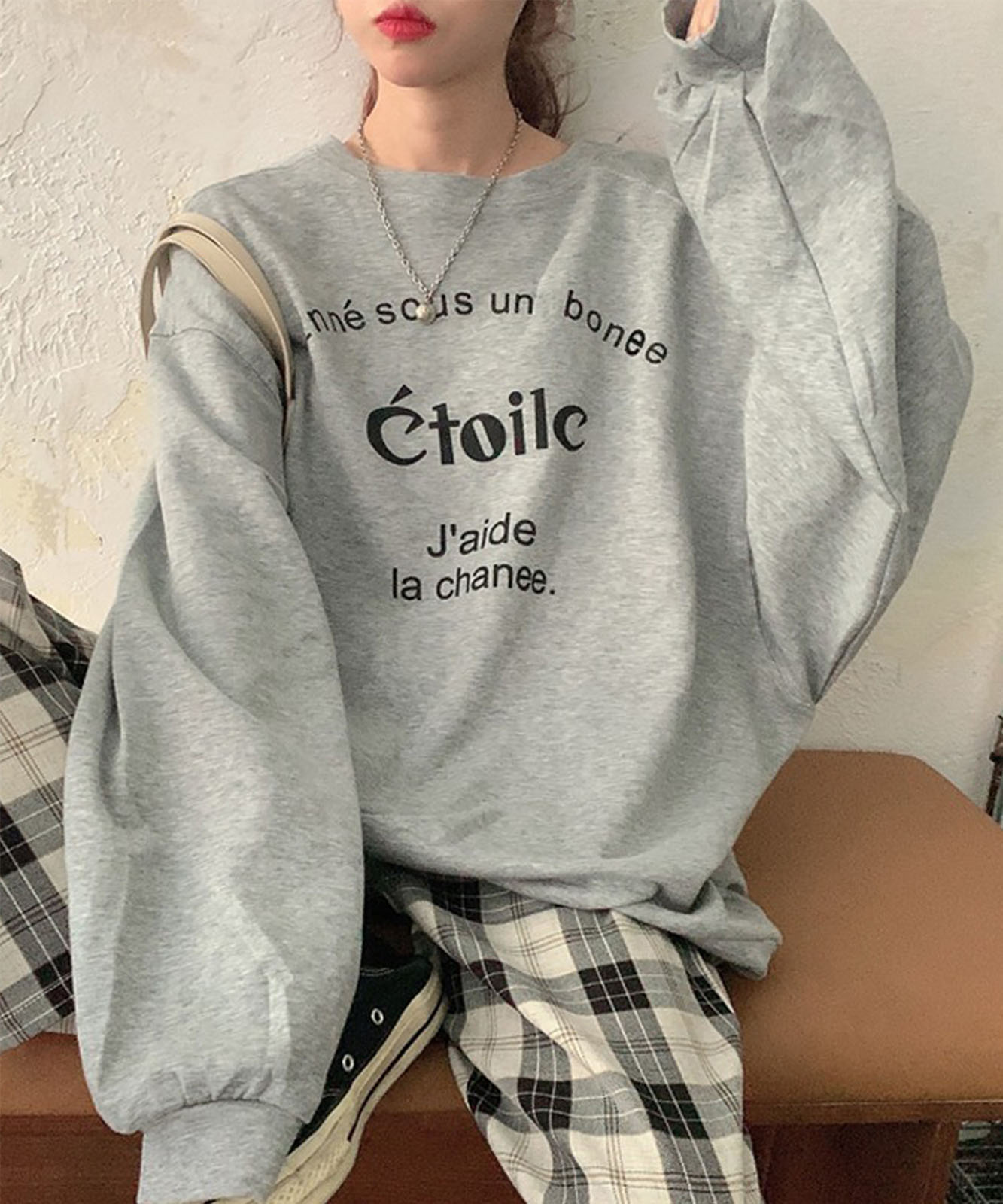 DEVICE select シンプルロゴ スウェット トレーナー メンズ レディース ユニセックス