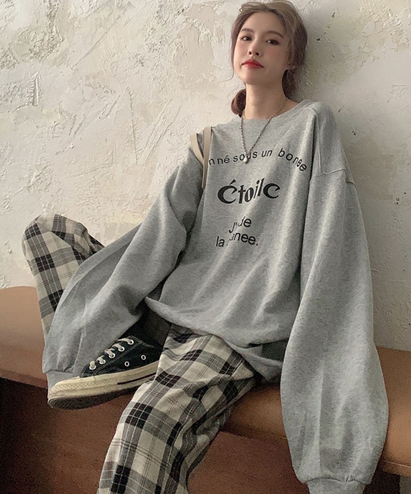 DEVICE select シンプルロゴ スウェット トレーナー メンズ レディース ユニセックス