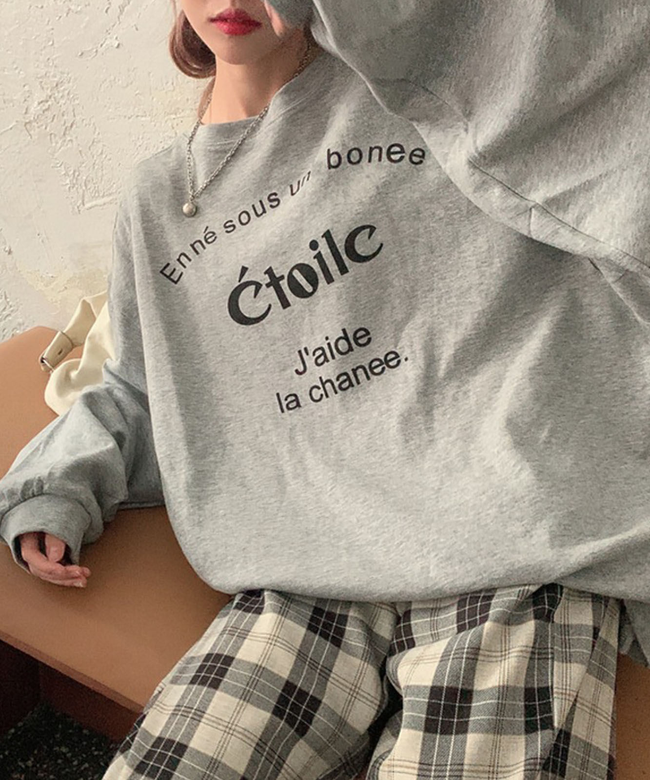 DEVICE select シンプルロゴ スウェット トレーナー メンズ レディース ユニセックス