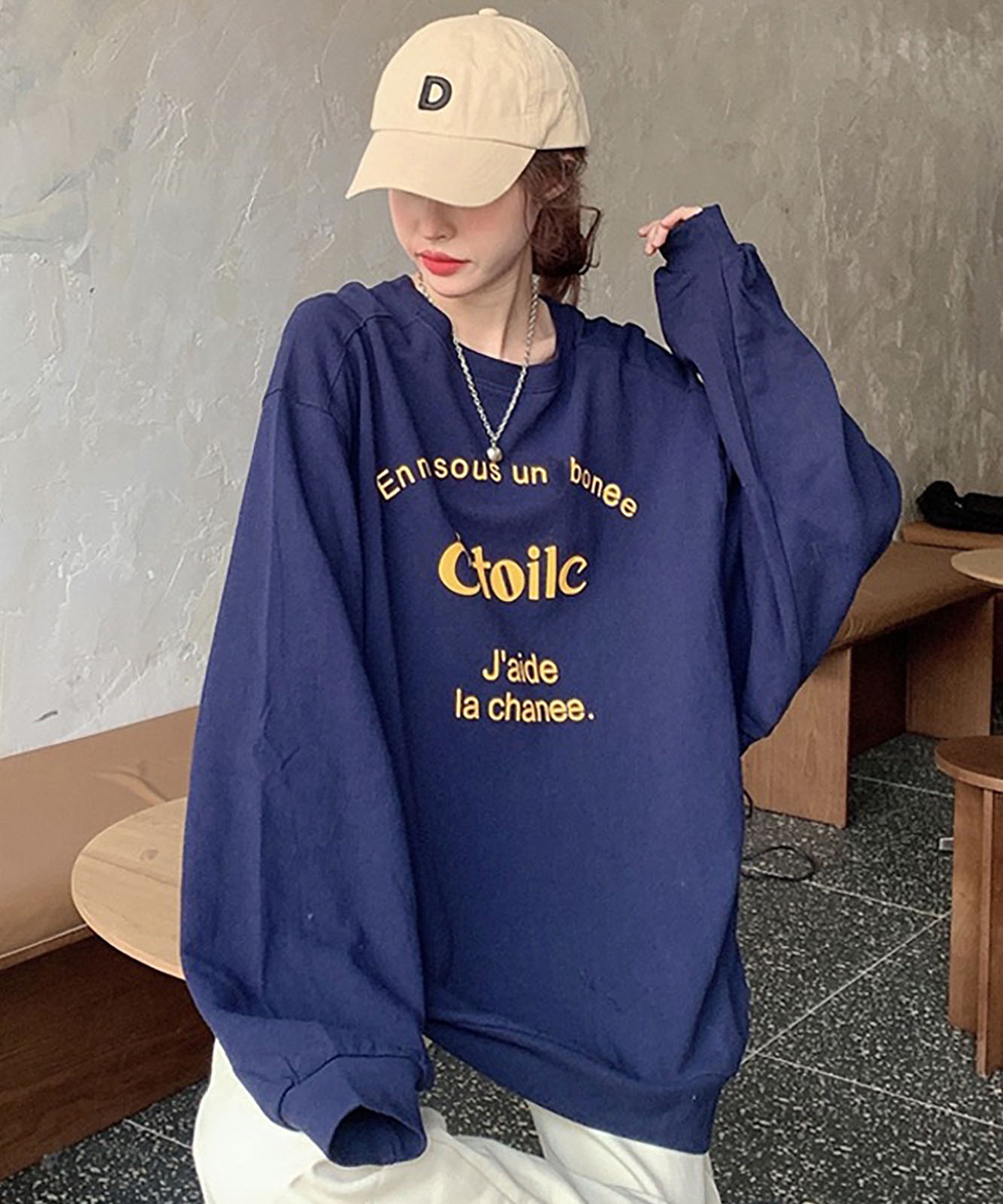 DEVICE select シンプルロゴ スウェット トレーナー メンズ レディース ユニセックス