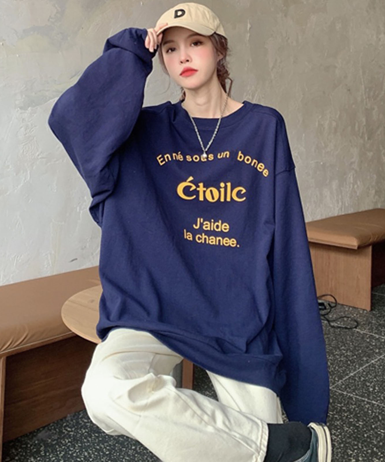 DEVICE select シンプルロゴ スウェット トレーナー メンズ レディース ユニセックス