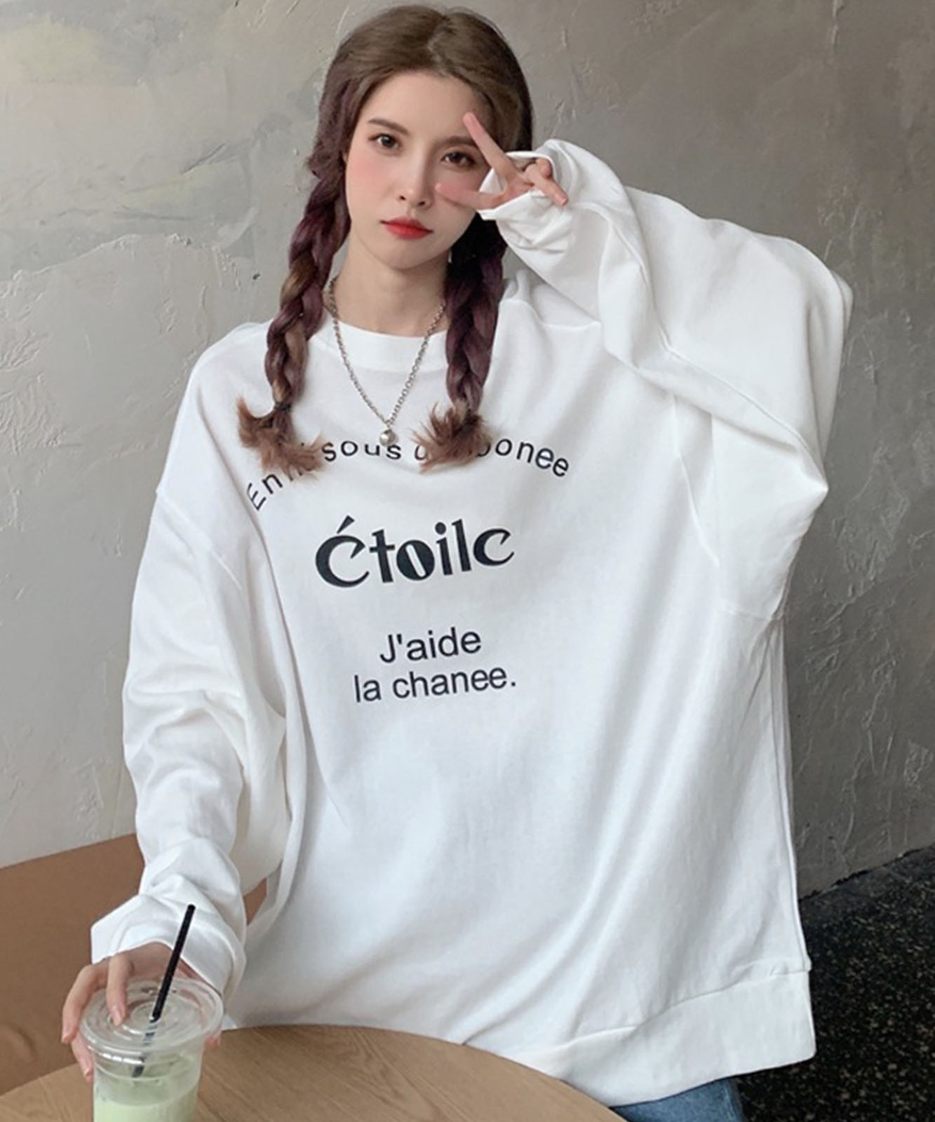 DEVICE select シンプルロゴ スウェット トレーナー メンズ レディース ユニセックス