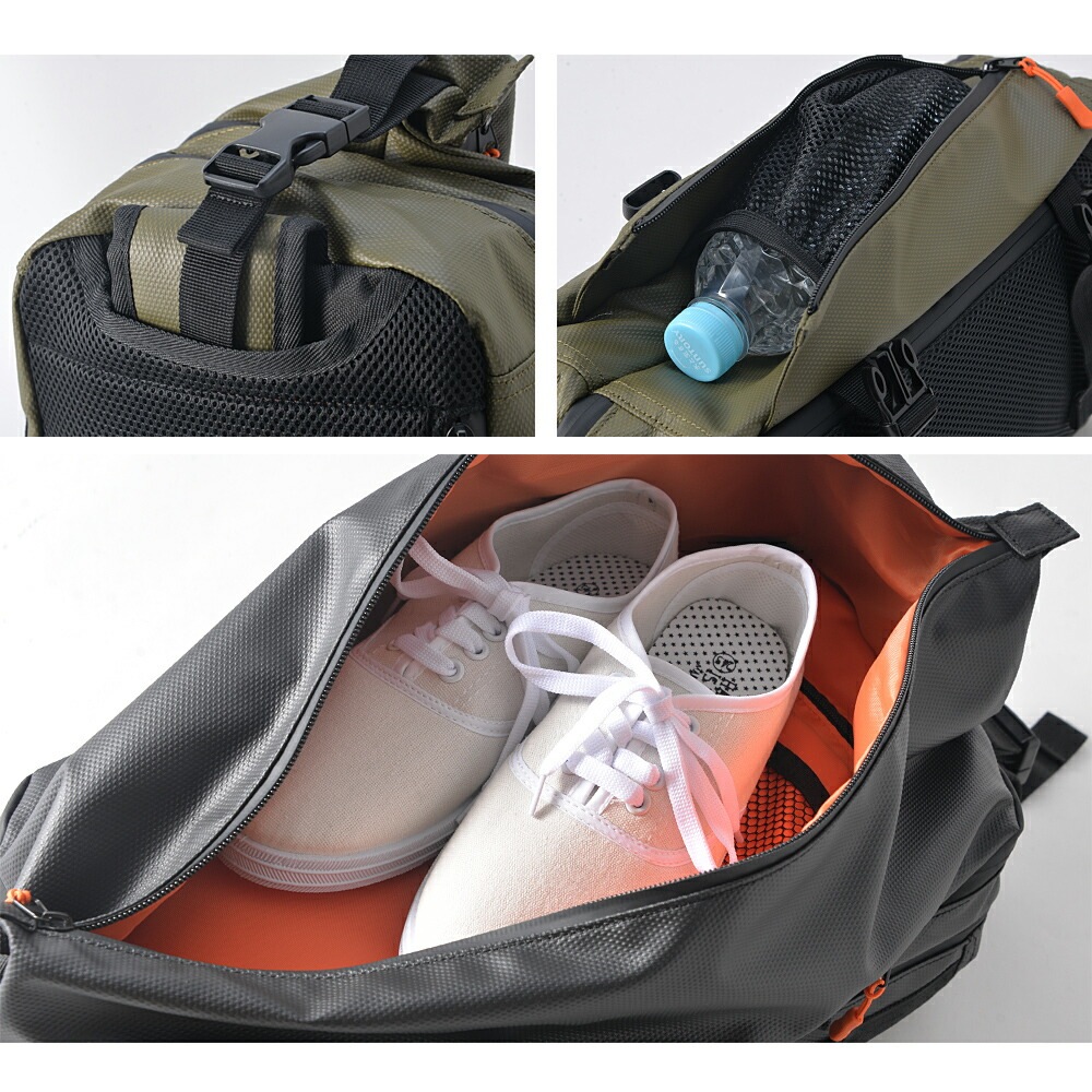 DEVICE 多機能口折れメガボディバッグ