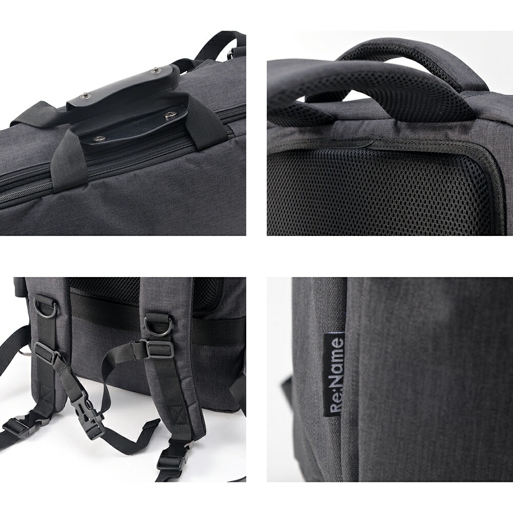 Rename ノーフェイス 3way ビジネストートバックパック