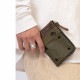 DEVICE ミリタリー ダブルジップ 二つ折り財布