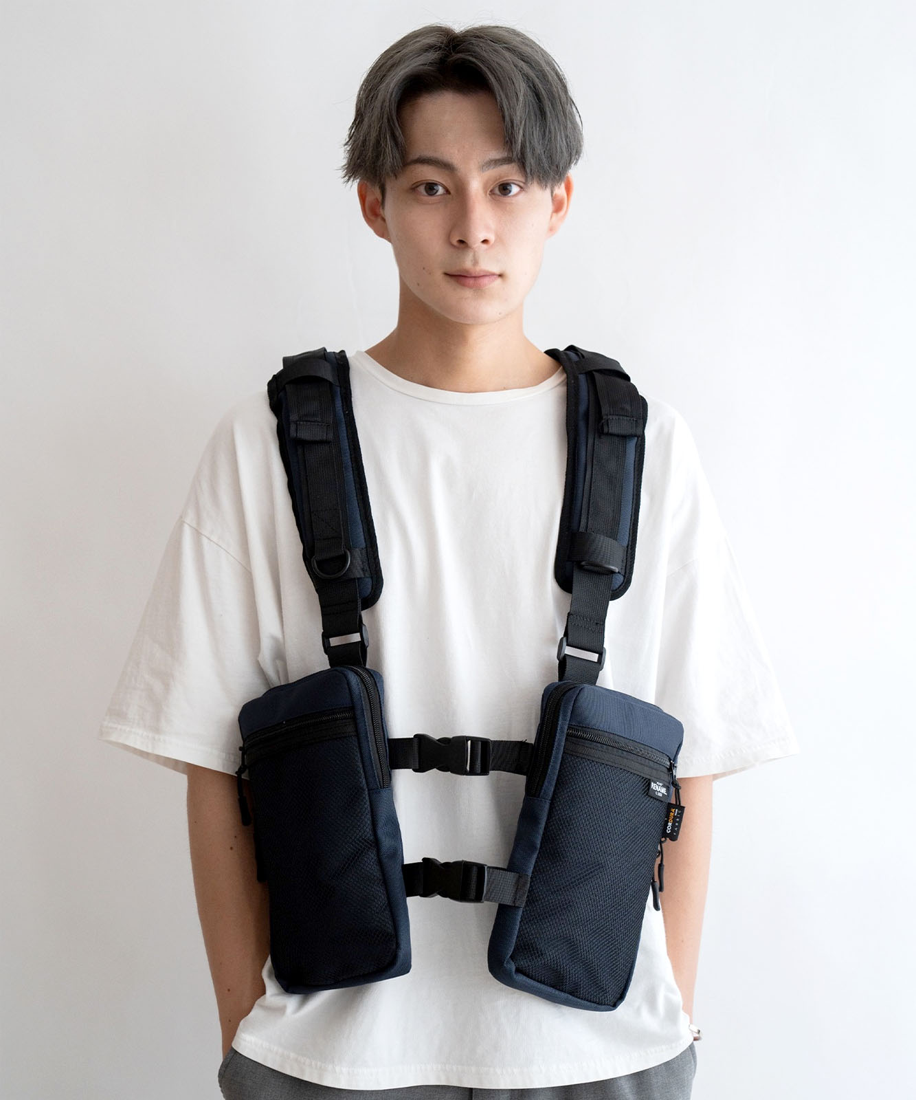カーハート　バックドロップ別注　クロスボーンベスト Carhartt WIP カーハート ワークインプログレス ショルダー