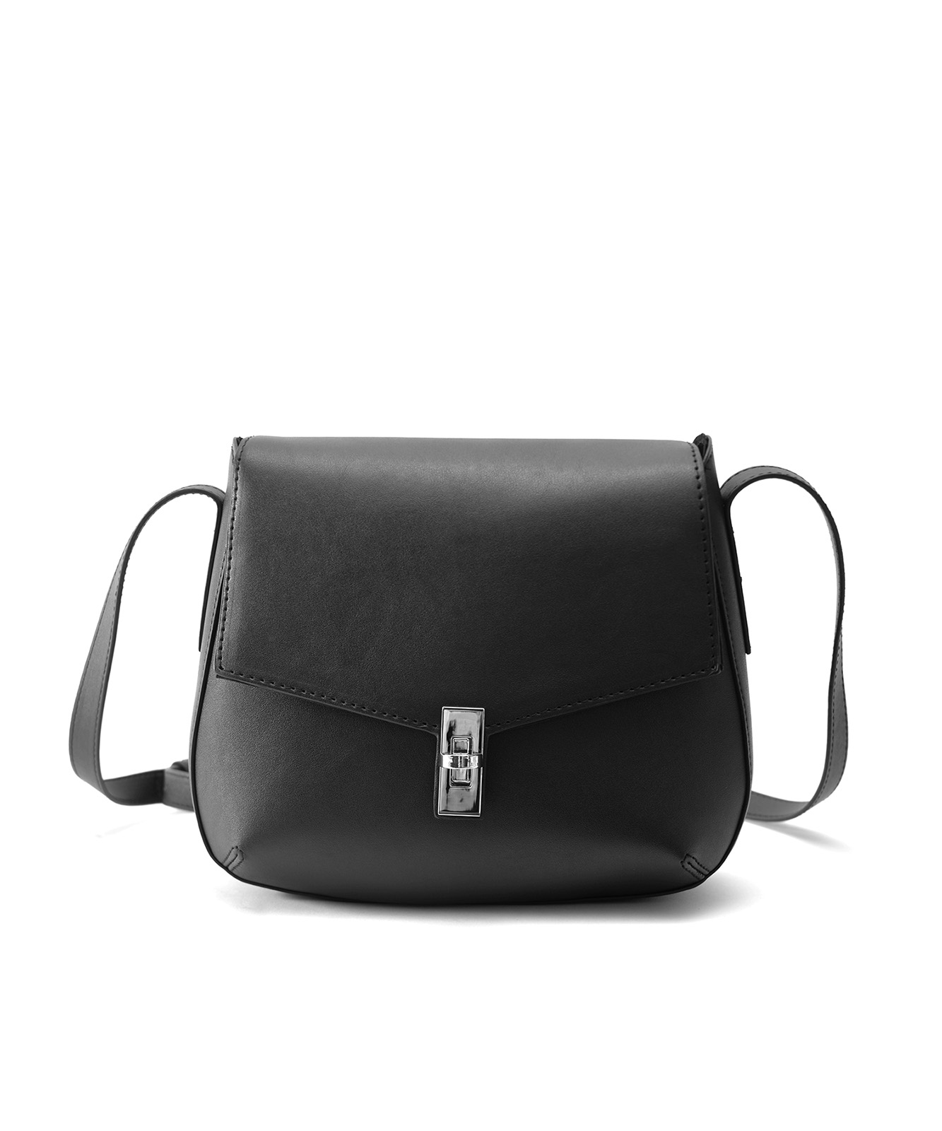 Rename フェイクレザーフラップ ショルダーバッグ RSG22033