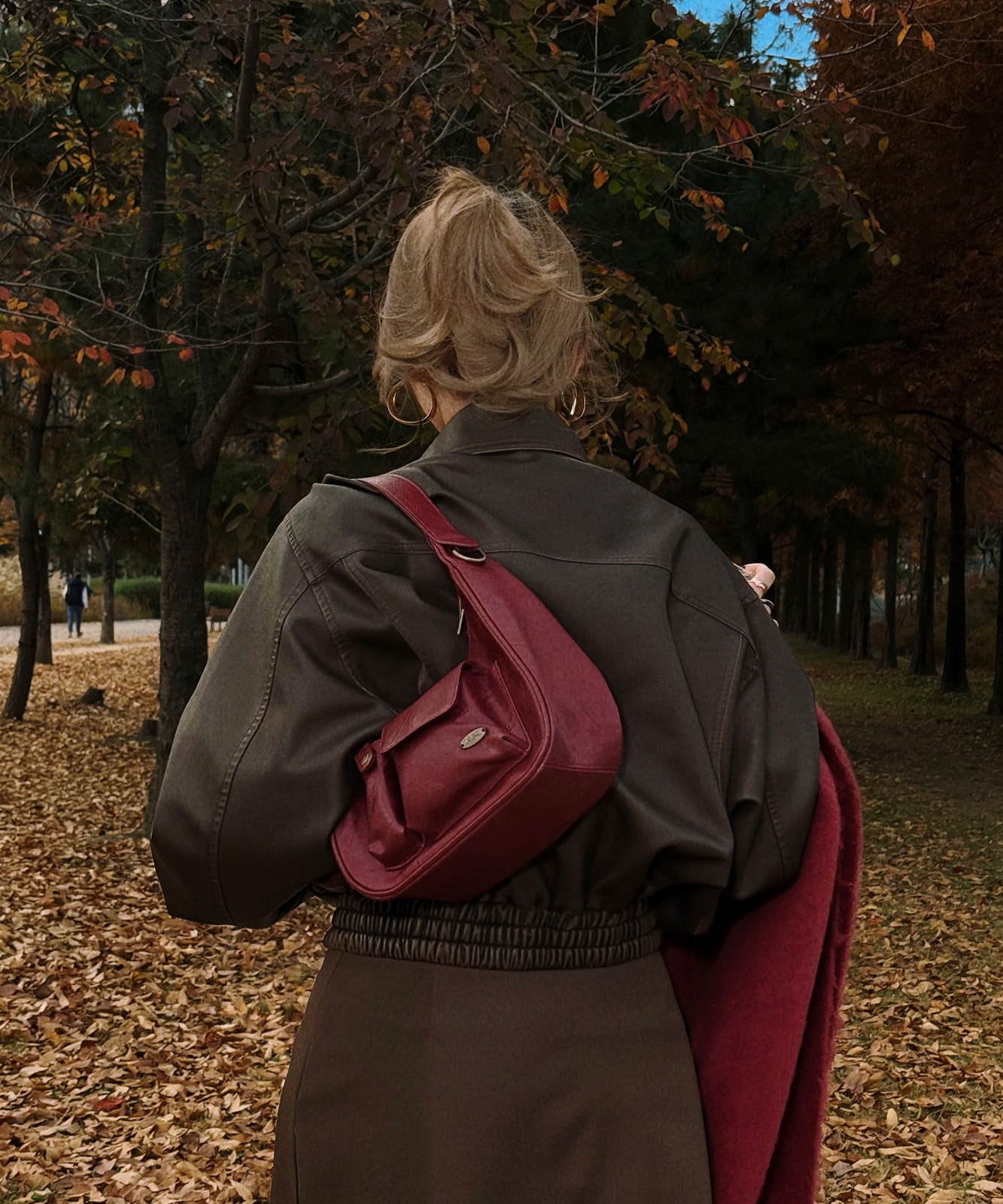 【 DEVICE × Nalm.コラボ 】 Rename アジャスター ワンハンドル ヴィンテージ ハンドバッグ(ミラー付き) メンズ レディース