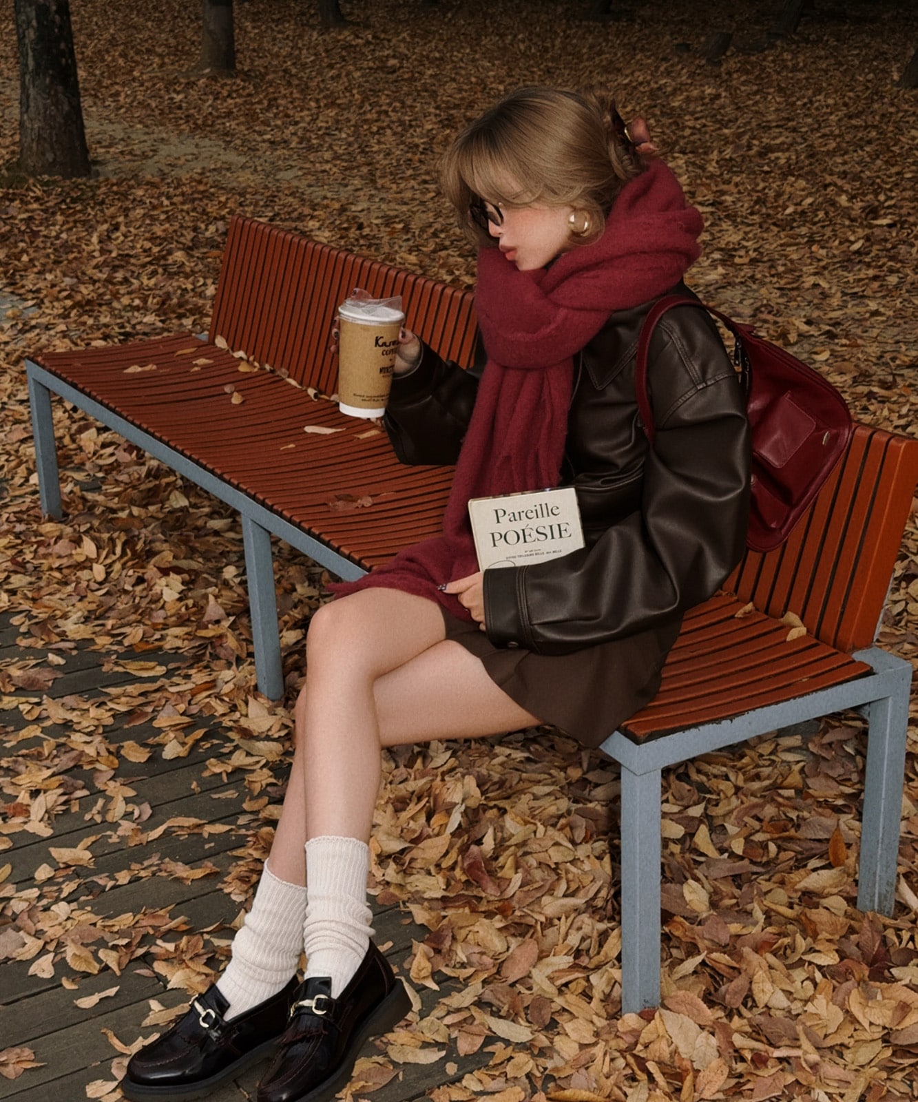 【 DEVICE × Nalm.コラボ 】 Rename アジャスター ワンハンドル ヴィンテージ ハンドバッグ(ミラー付き) メンズ レディース